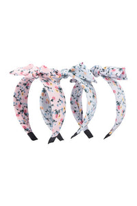 6436- Floral Tie Knot Headband