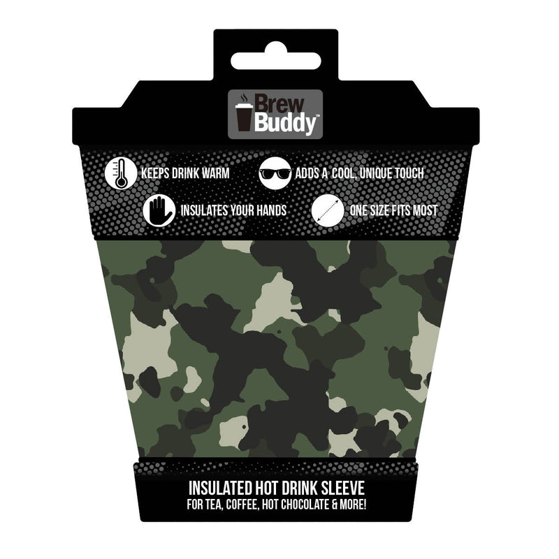 Brew Buddy Coffee + Hot Chocolate Sleeve | Camo