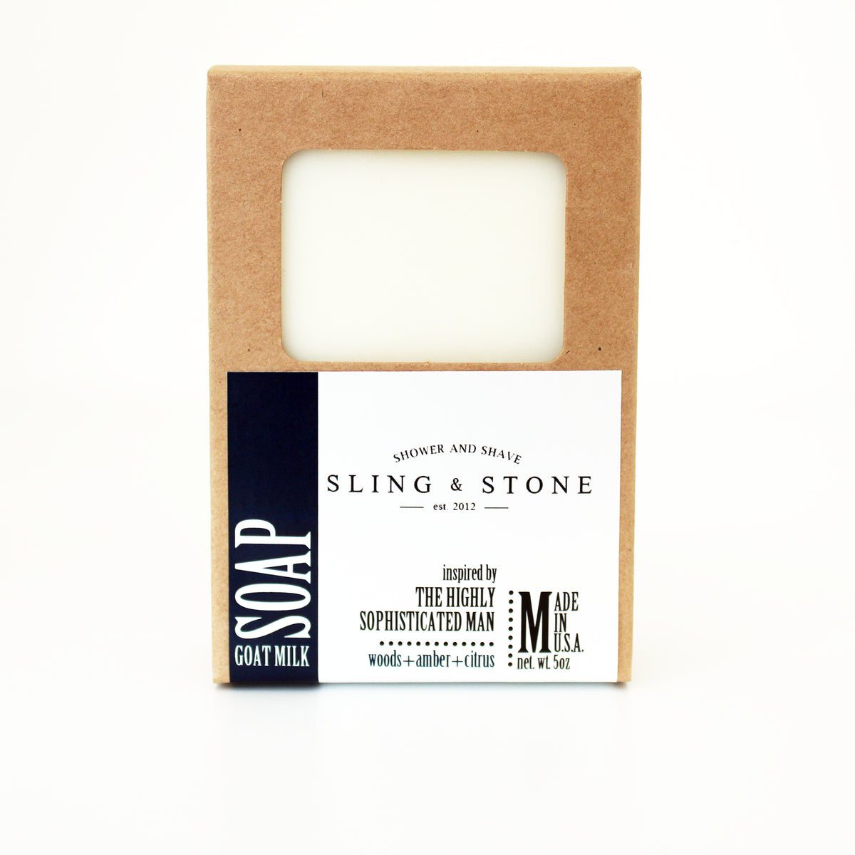 921- Mens Twisted Tomboy Goat Milk Soap [PICK SCENT]