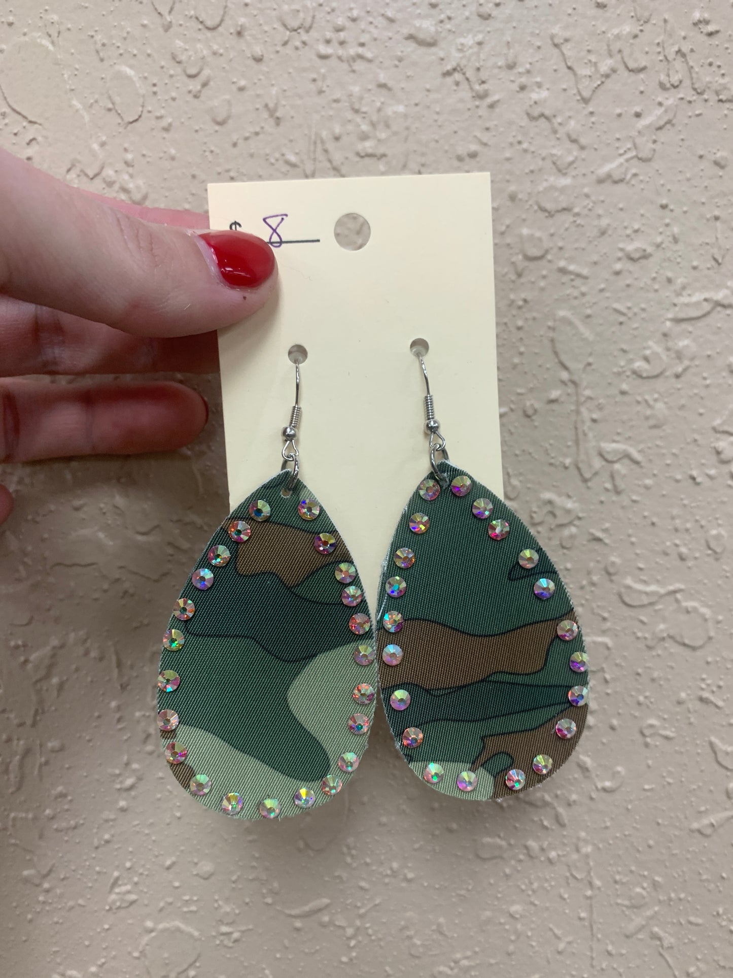 363- Camo Earrings