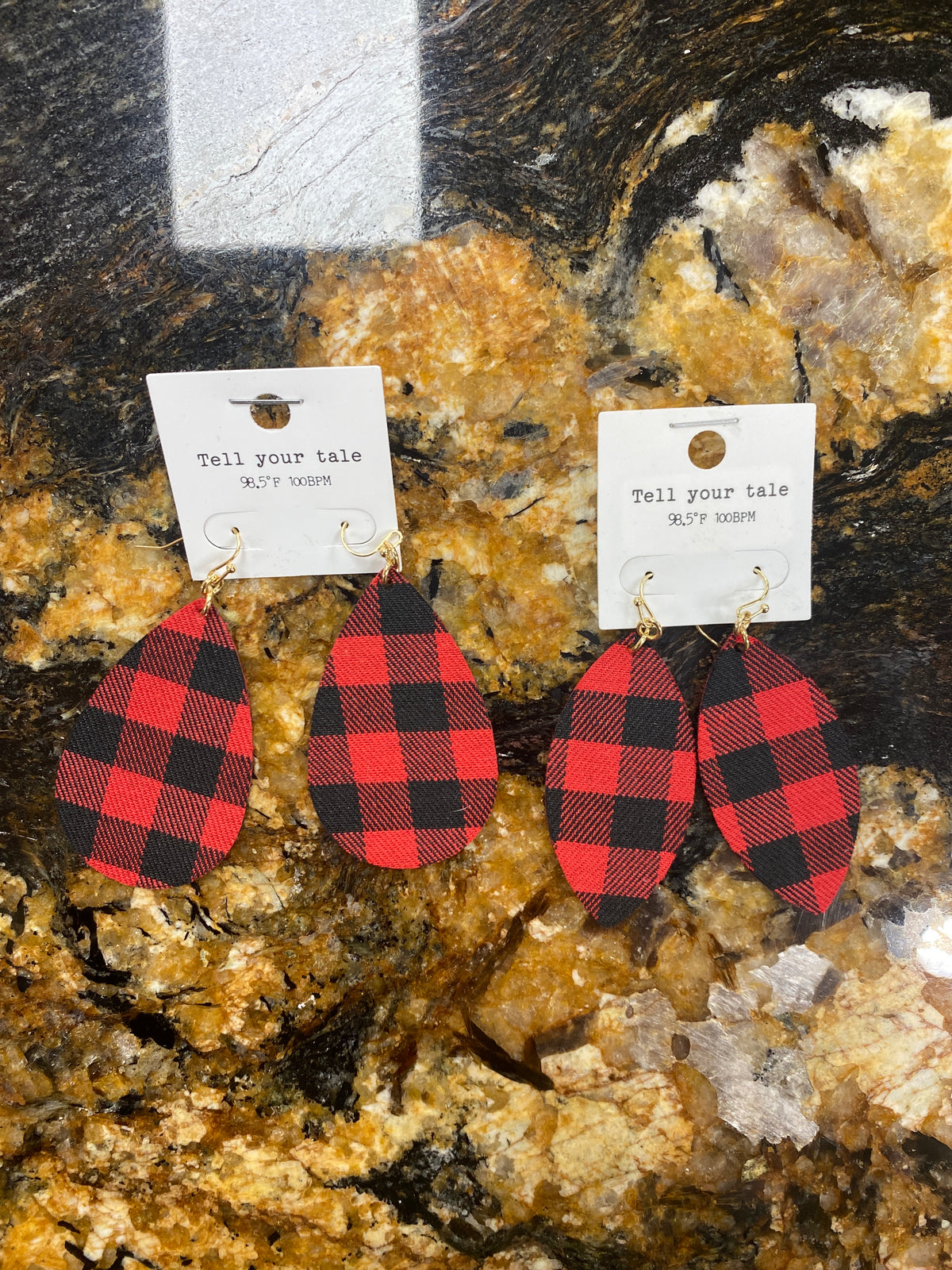 Buffalo Plaid Earrings