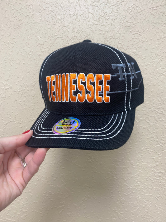 278- Black Tennessee SnapBack Hat