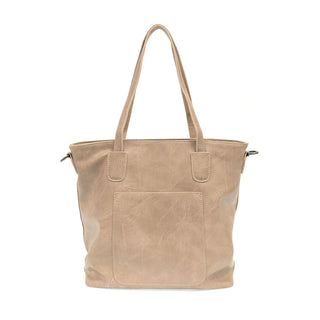 6416- Flax Terri Traveler Top Zip Handbag